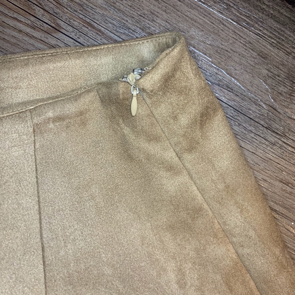 Suede Skort - image 4